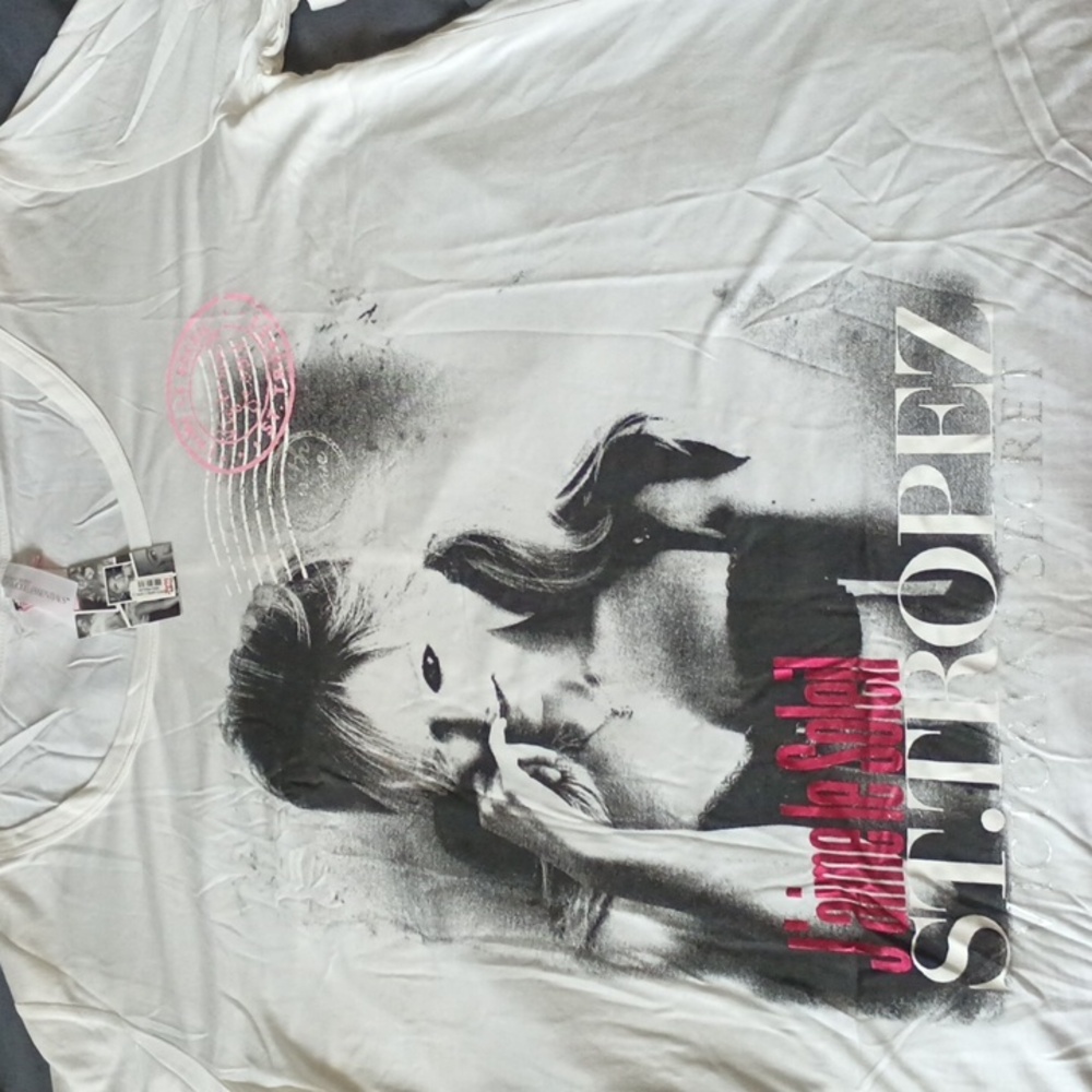 Victoria's Secret Model St Tropez T Shirt MD NWT